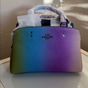 Coach Ombré Rainbow Carryall 💚💙💜💗